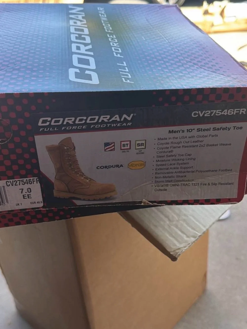 Tactical Men's Desert Tan Combat Boots